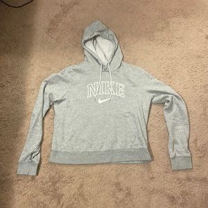 Nike grey hoodie sweatshirt